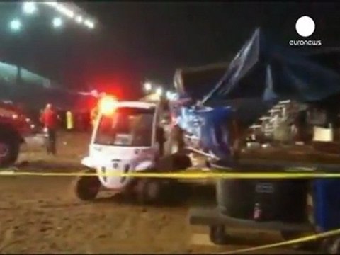 Usa, crolla il palco del concerto: morti e feriti