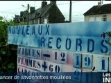 Lancer de savonnettes mouillées à Mesnil-Garnier!