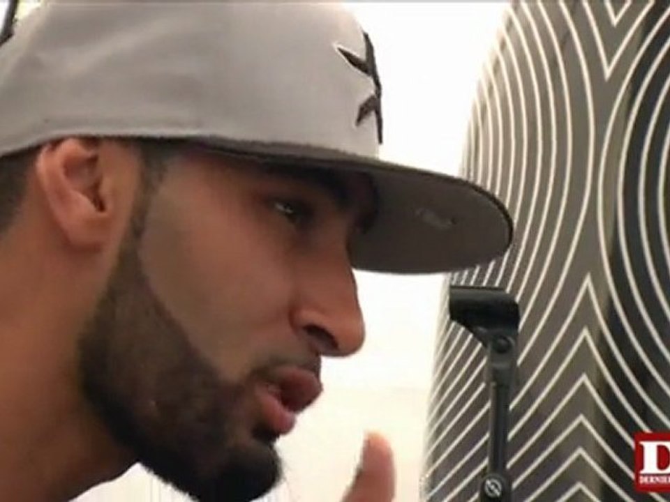 Interview La Fouine Foire aux vins Colmar 2011