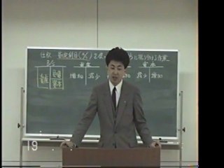 35/69 日商簿記3級検定対策講座　　木村勝則 　准教授先生 20年前 　滋賀県　高島市