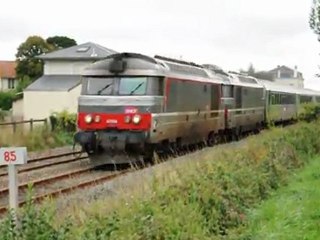 TRAIN SNCF BORDEAUX QUIMPER 3834 14 AOUT 2011 - NESMY VENDEE