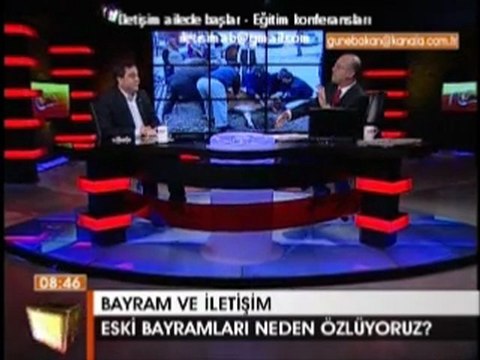 İletişim Uzmanı ve Yazar Fatih AKBABA ile Bayram ve iletişim, Bayramların önemi, Eski bayramları neden özlüyoruz-Kanal A - TV Programı Kasım 2010
