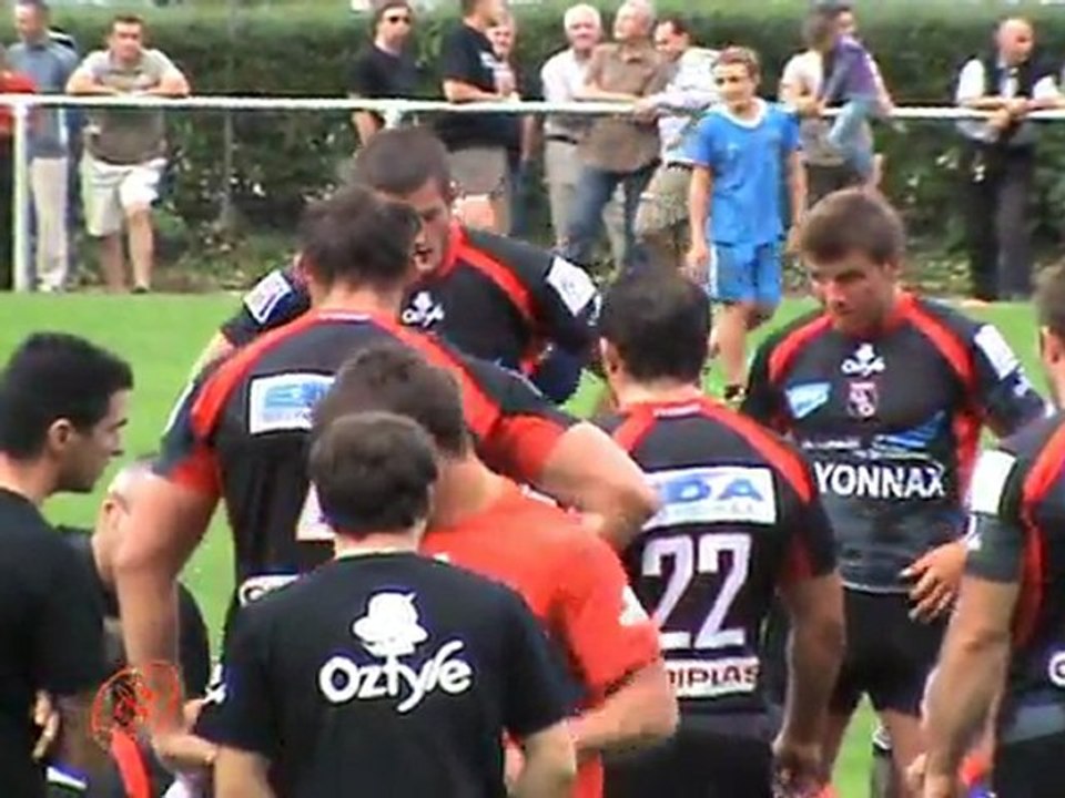 Match amical US OYONNAX  - US MACON à Nantua (01) le jeudi 11 août 2011