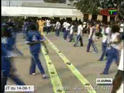 Lancement de l'opération vacances enchantées à Poto-Poto