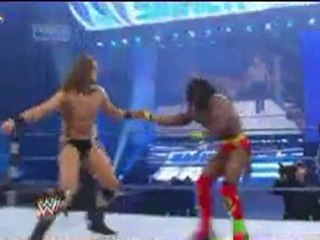 Drew McIntyre vs Kofi Kingston (SmackDown Elimination Chamber Qualyfing Match)