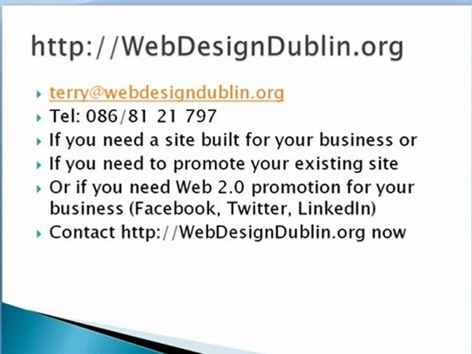 How To Build a Website for Your Business-Video 1