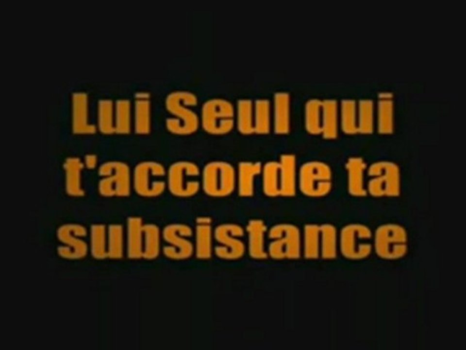 Le Plus Grand des Péchés