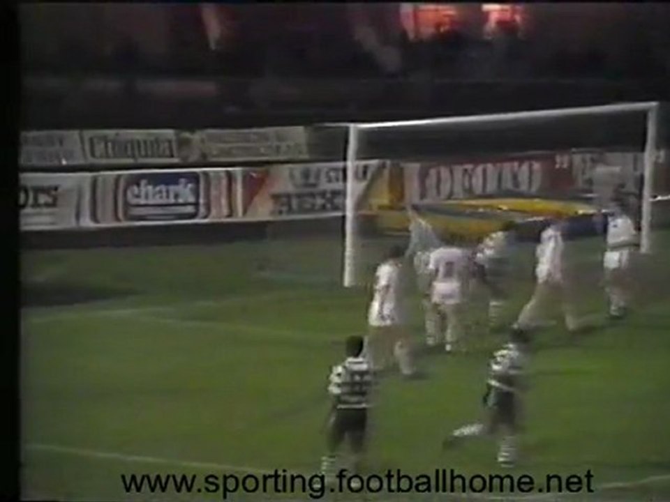 Kalmar - 1 Sporting - 0 de 1987/1988