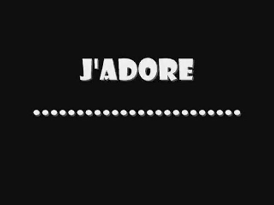 J'adore