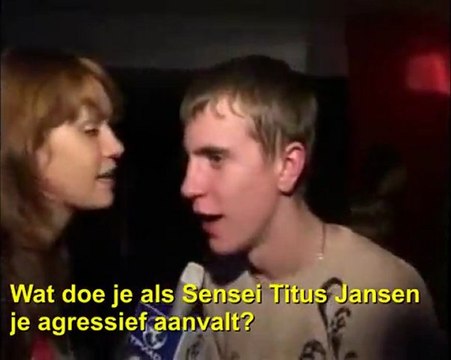 UFC gevecht: Dimitri vs Sensei Titus Jansen