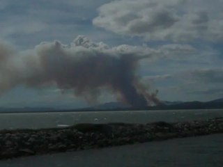 feu vers les pyrénnées