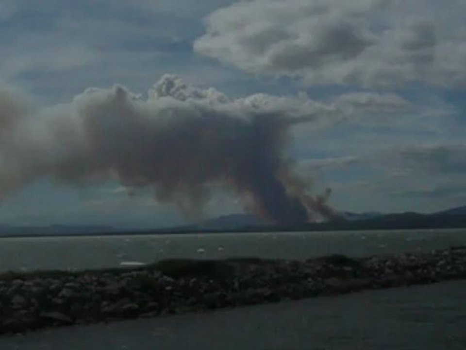 feu vers les pyrénnées
