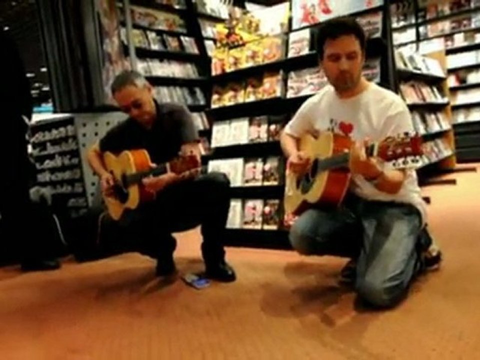 Jean-Pierre Danel & Michael Jones - Making of pub TV Out of the blues