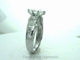 FDENR1810MQR  Marquise Shaped Diamond Channel-Set Engagement Ring