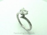 FDENS3094HTR  Heart Shape Intertwined Pave Diamond Engagement Ring