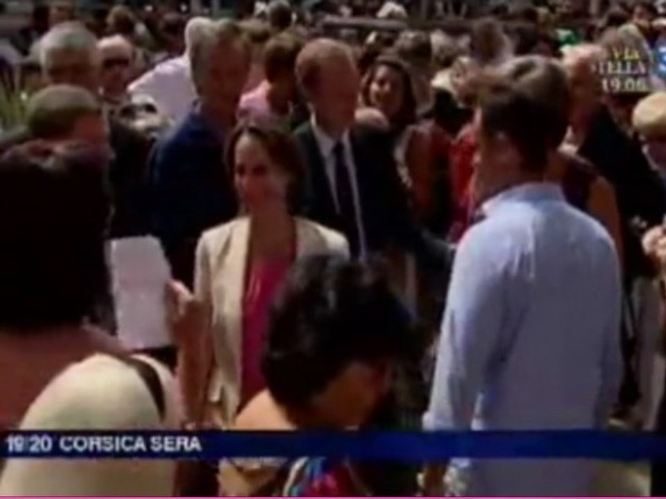 Reportage sur le déplacement de Ségolène Royal en Corse