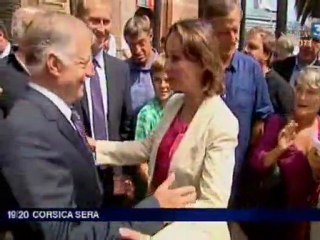 S.Royal à Ajaccio- reportage 19/20 fr3 Corse 15/08/2011