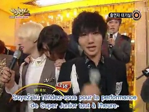 110812 Super Junior Backstage Interview