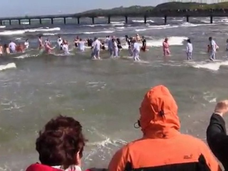 Rügen-Anbaden in Binz