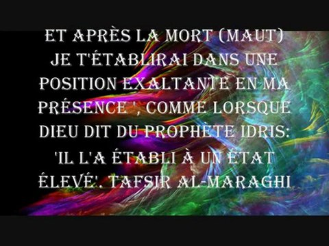 la mort de jesus (as) selon le saint coran et hadiths