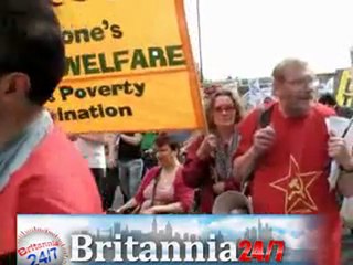 Community Activits Demostration From Hackney to Tottenham Part1