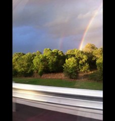 The Sun and the Rainfall Depeche Mode Rainbow on the road, natural paridise