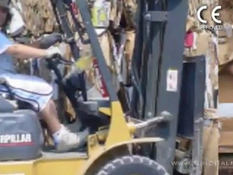 SINOBALER - Cardboard Baler, Carton Press, Paper Baling Machine, Plastic Film Recycling