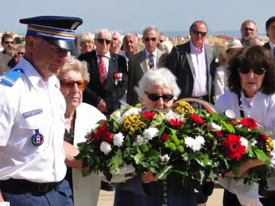 CAP D'AGDE -2011 - Cérémonie Commémorative du Débarquement de Provence en AGDE - 15 AOUT 2011 -