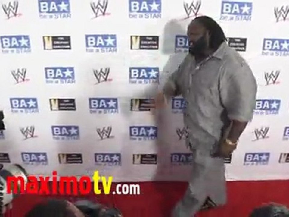 Mark Henry  at WWE SummerSlam 2011 LA Event