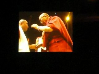 Dalai Lama. Toulouse 2011. à la fin