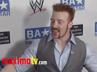 Sheamus at WWE SummerSlam 2011 LA Event