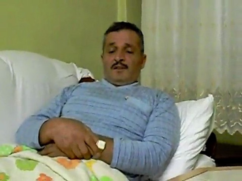 Sayin kadir güzel kazandan dolayi yataginda yatarak iyilesmeye calisiyor