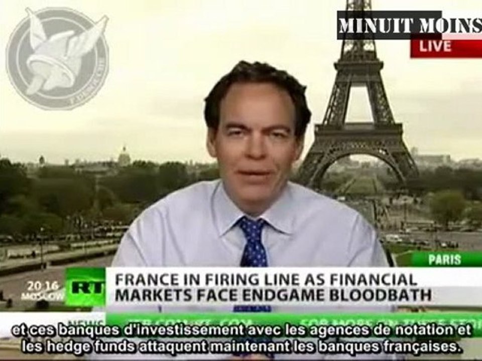 Max Keiser - France "C'est une 3ème guerre mondiale financière" Russia Today