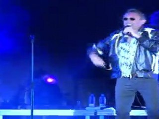 Fuegos artificiales y concierto de La Unión en el recinto ferial de Leganés