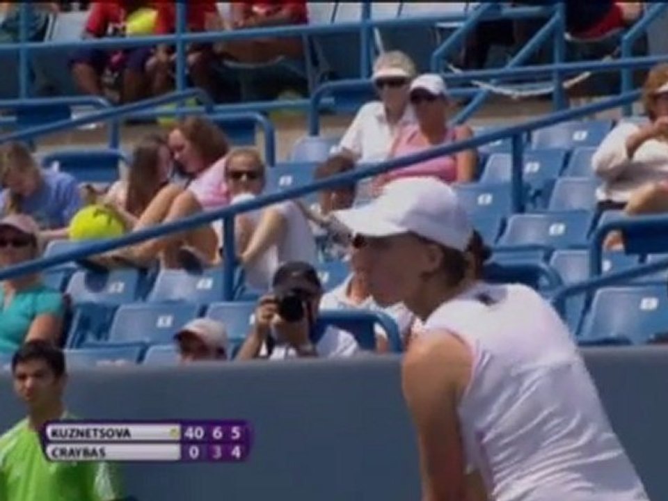 Cincinnati - Kuznetsova überzeugend weiter