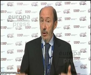 Rubalcaba agradece a Blanco su apoyo