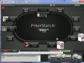 BAd beat puis chance