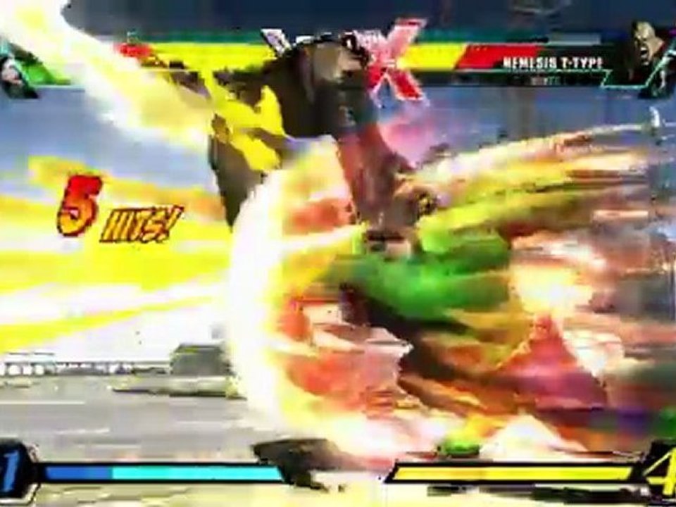 Ultimate Marvel vs Capcom 3 Dr Strange contre Nemesis Round 3