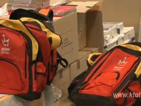 Dans le sac du pèlerin des JMJ