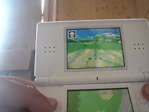 pasage secret mario kart ds corniche champignon