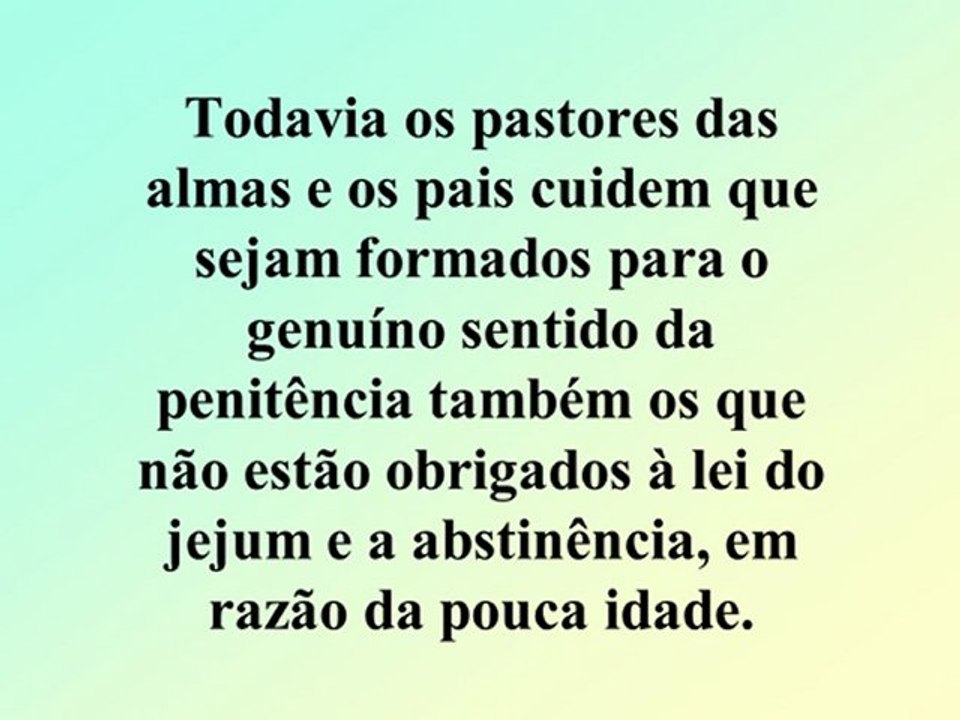 Sexta-feira Santa - Jejum e Abstinência