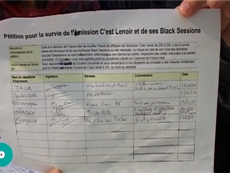 Route du Rock : une pétition en faveur de Bernard Lenoir (France Inter)