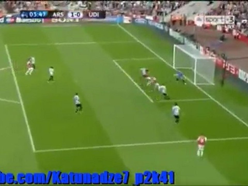 Arsenal 1-0 Udinese Walcott