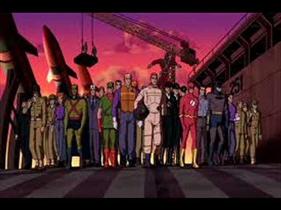 Justice League The New Frontier Movie Animated Trailer HD