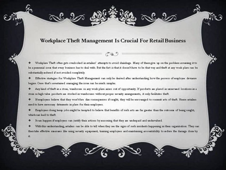 Workplace Theft Strategies That Hit The Spot 4