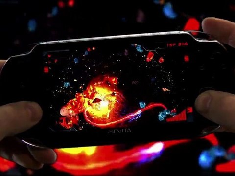 Super Stardust Delta - Gamescom 2011 - PS Vita
