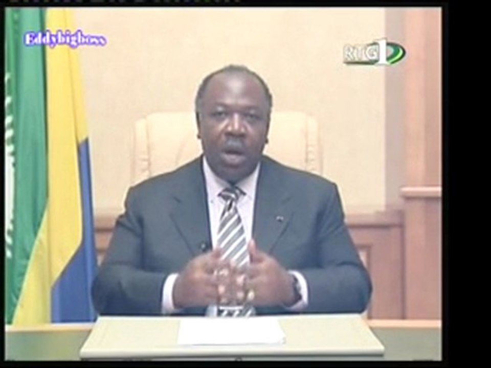DISCOURS DU PRESIDENT DE LA REPUBLIQUE A LA NATION GABONAISE
