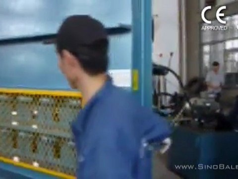 SINOBALER - Tyre Baler (Tire Baler), Tire Baling Press, Waste Tyre Baling Machine