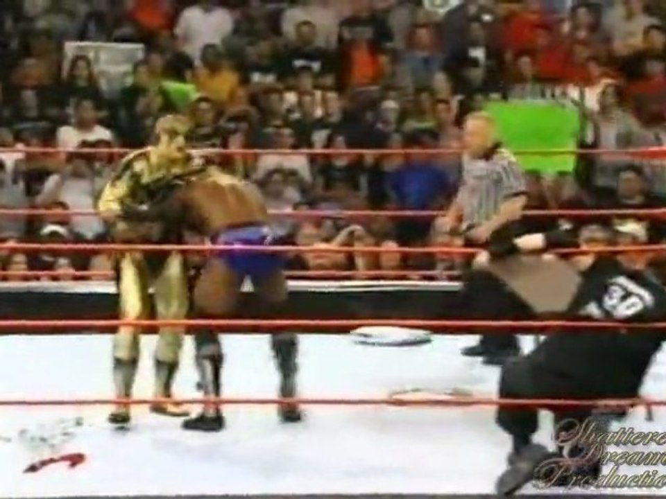 Goldust Costs Booker T the Hardcore Title - Raw - 4/8/02