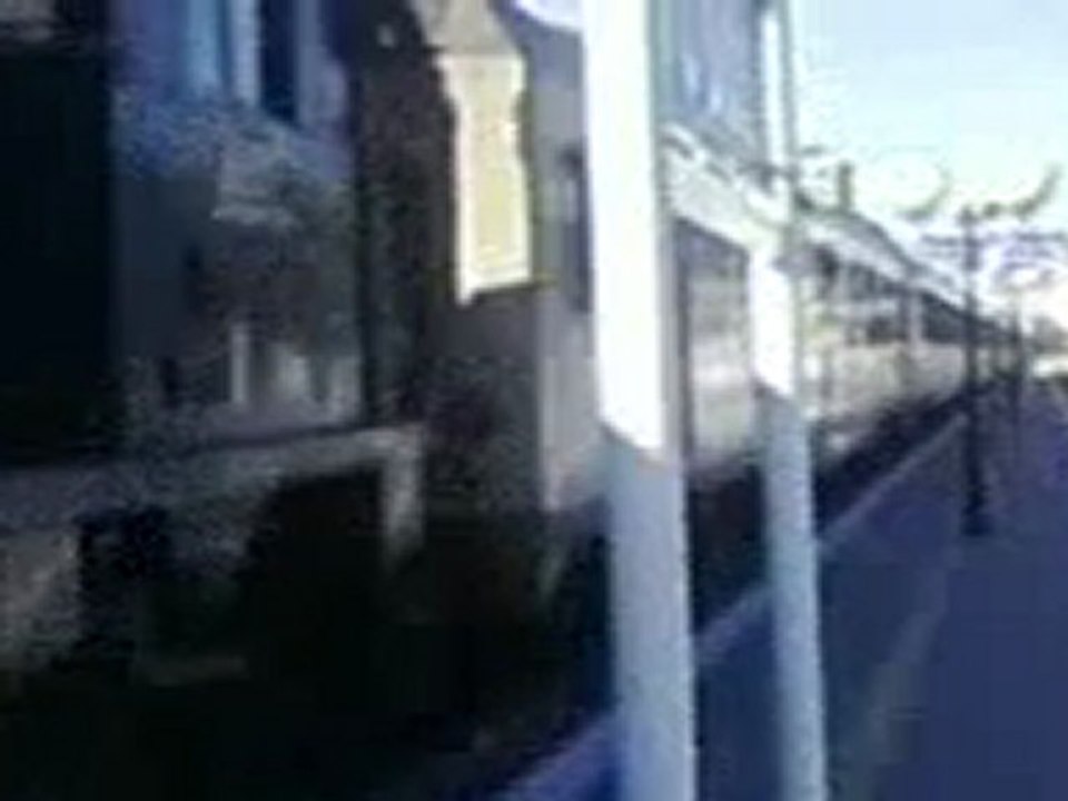 train sncft entre a la gare de sousse tunisie